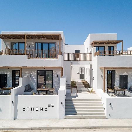 Athina Milos Suites Adamantas  Exteriör bild